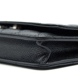 Chanel Wallet on Chain WOC in Caviar