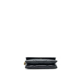 Chanel 19 Clutch lambskin black