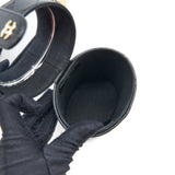 Chanel Vertical Clutch with Chain Lambskin Black L