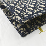 Christian Dior Large Book Oblique Embroidered Canvas Tote Bag Multicolor