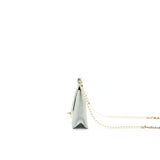 Chanel Quilted Pearl Chain Flap Bag In White