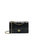 Chanel Vintage Classic Flap Medium in Black