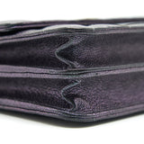 Chanel Classic Square Wallet on Chain Caviar Iridescent Purple L