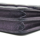 Chanel Classic Square Wallet on Chain Caviar Iridescent Purple L