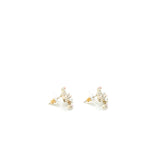 Chanel CC Pearl Earrings With Multicoloured Pearls L