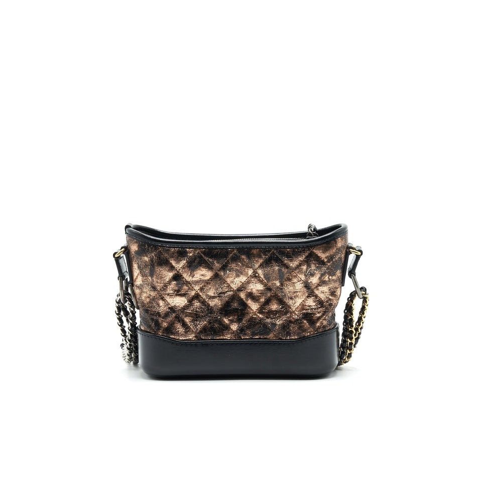 Chanel SMALL GABRIELLE HOBO LEATHER CROSSBODY BAG MULTICOLOUR