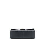 Chanel Vintage Jumbo Single Flap Caviar Black