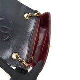 Chanel Vintage Small Flap Bag Lambskin Black