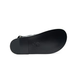 Chanel DAD SANDALS SIZE36.5 LEATHER SANDAL BLACK