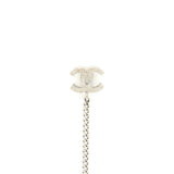 Chanel Drop Ball Crystal Earrings