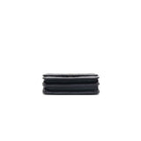 Chanel Classic Square Wallet on Chain Caviar Iridescent Purple L