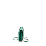Chanel Classic Wallet On Chain Caviar Green