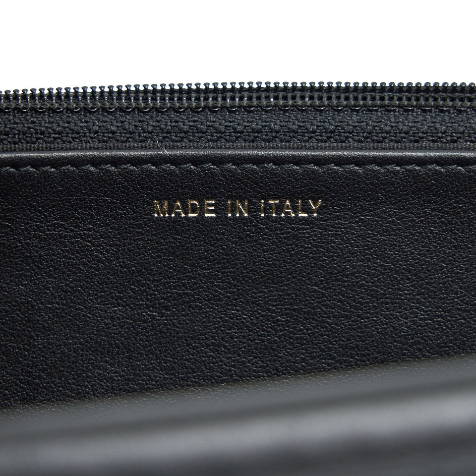 Chanel Leboy Wallet On Chain WOC Caviar Black