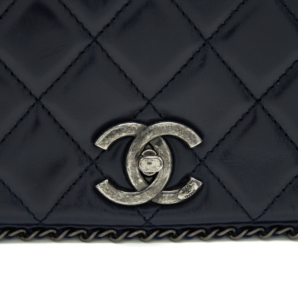 Chanel Quilted Calfskin Flap Shoulder Bag