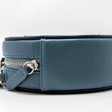 Chanel Round clutch with chain lambskin multicolour blue