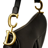 Christian Dior Saddle Bag - Black Leather
