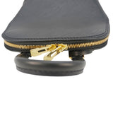 Louis Vuitton Alma Epi Leather Backpack Black
