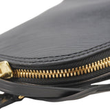 Louis Vuitton Alma Epi Leather Backpack Black