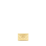 Chanel CC Logo  Holder Gold Lambskin