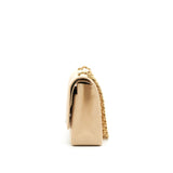 Chanel Maxi Classic Double Flap Bag Caviar beige