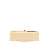 Chanel Maxi Classic Double Flap Bag Caviar beige