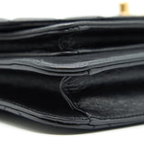 Chanel Quilted Calfskin and Caviar Flap Bag Black