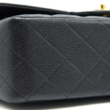 Chanel Classic Jumbo Double Flap Bag Black Cavier
