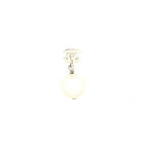 Chanel Pearl drop Crystal earrings