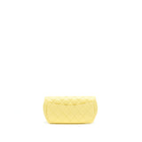Chanel Glasses Case with Chain Caviar Yellow