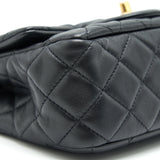 Chanel Pearl Crush Crush Mini Square Flap Bag Black