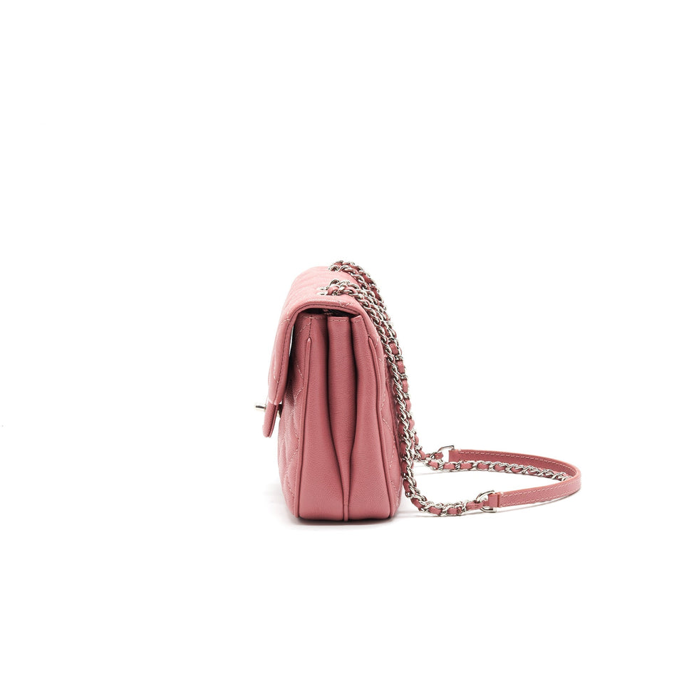Chanel Urban Companion Flap Bag Caviar Pink