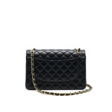 Chanel Classic Double Flap Jumbo Bag Lambskin Black