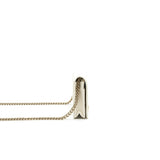 Chanel Chevron Caviar Wallet on Chain Ivory L