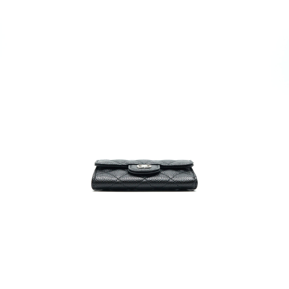 Chanel Classic  Holder Grained Calfskin  Black