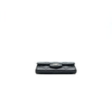 Chanel Classic  Holder Grained Calfskin  Black