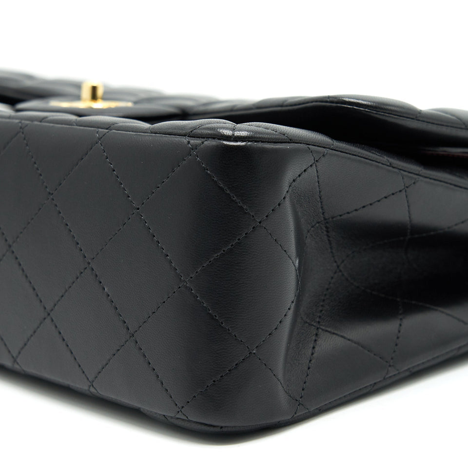 Chanel Classic Double Flap Jumbo Bag Lambskin Black