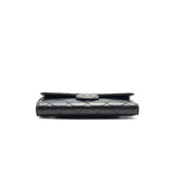 Chanel Classic Flap Wallet Lambskin Black