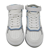 Christian Dior B27 Mid Top Oblique Galaxy Perforated Sneakers White