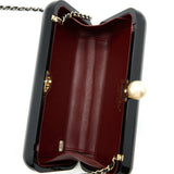 Chanel Votez Coco Evening Clutch with Chain Black L