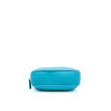 Chanel Quilted Rubberized Lambskin Coco Rain Camera Bag Blue