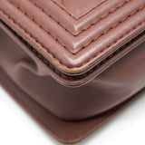 Chanel MEDIUM BOY Chanel BAG CHOCOLATE BROWN
