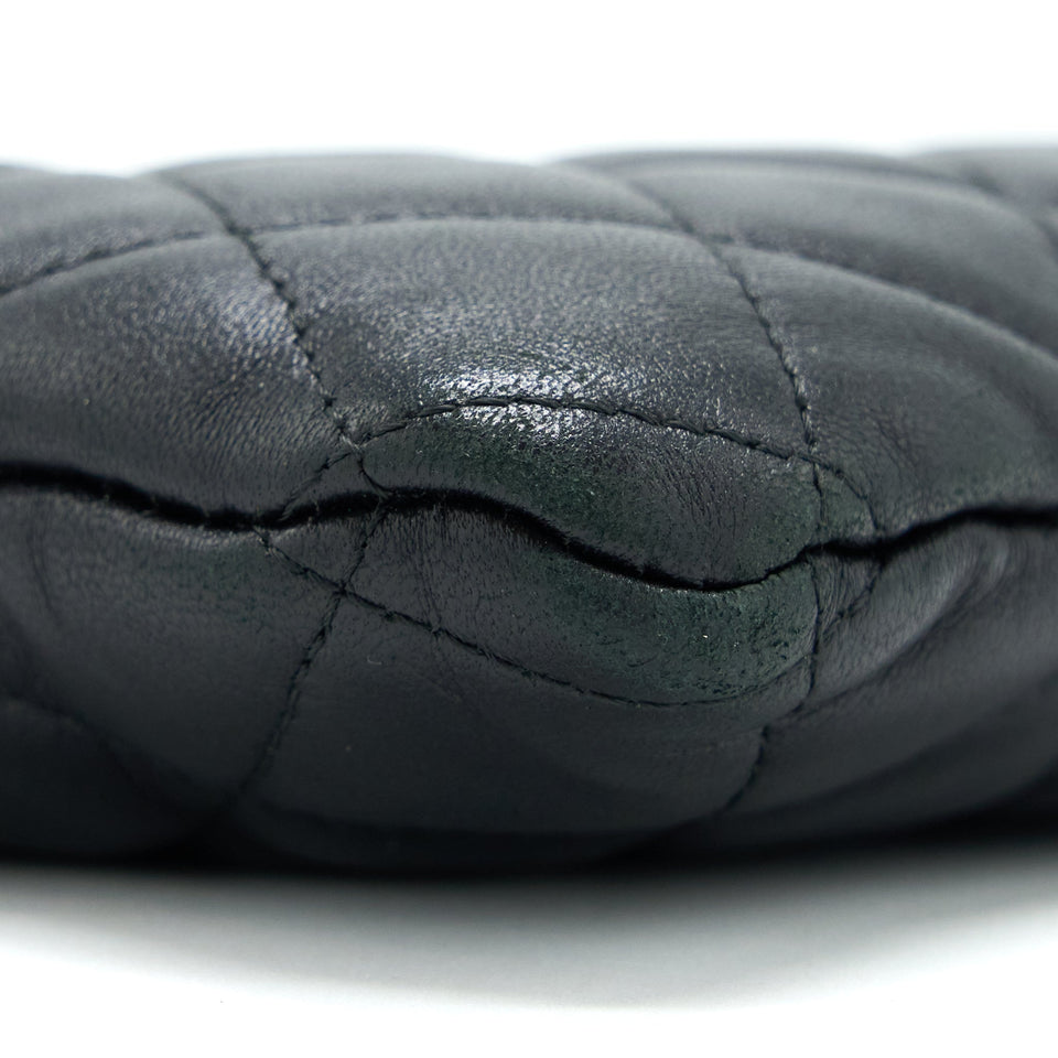 Chanel Boy Clutch Lambskin Black