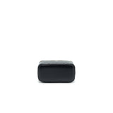 Chanel Long Vanity With Chain Lambskin Black L