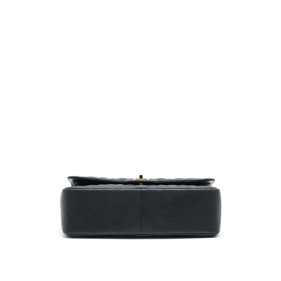 Chanel JUMBO CLASSIC DOUBLE FLAP CAVIAR BLACK