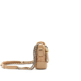 Chanel Gabrielle Hobo Small in Chevron Beige
