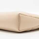 Chanel Mini 31 clutch with chain shiny lambskin light beige L ( microchip)