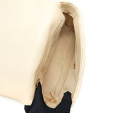 Chanel Small 19 Bag 19K Shiny Goatskin Beige