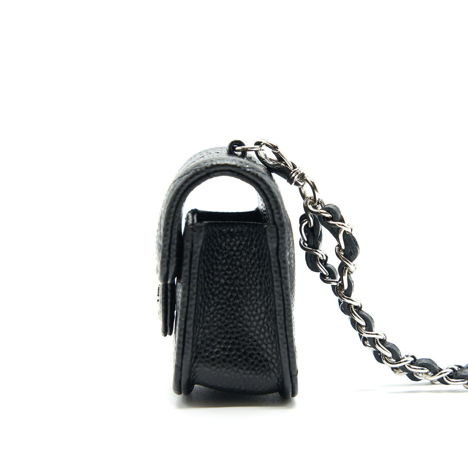 Chanel AirPods Case Caviar Black