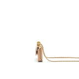 Chanel 21A Flap Coin Purse with Chain beige