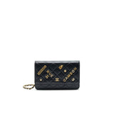 Chanel 2021 Seasonal Wallet on Chain black